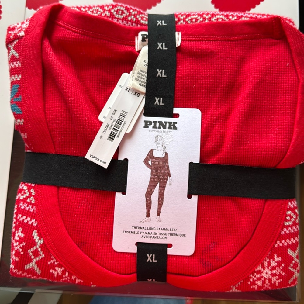 Victoria secret thermal pajama